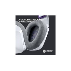 Logitech G G733 LIGHTSPEED Wireless RGB Gaming Headset - Ultimate Comfort & Immersive Sound in White